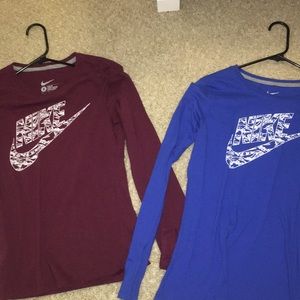 Nike Long Sleeve Shirts